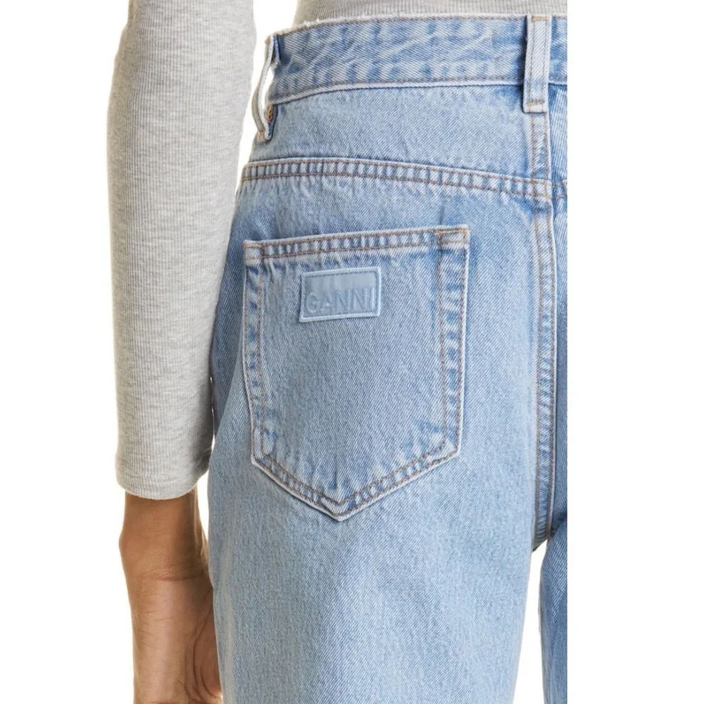 NWT GANNI Betzy High Waist Rigid Bootcut Jeans 30